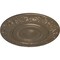 Ekena Millwork Biddix Ceiling Medallion (Fits Canopies up to 7 1/2"), Hand-Painted Warm Silver, 20 7/8"OD x 1 1/4"P CM20BXWSS - alternate 2